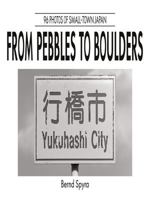 cover image of From Pebbles to Boulders